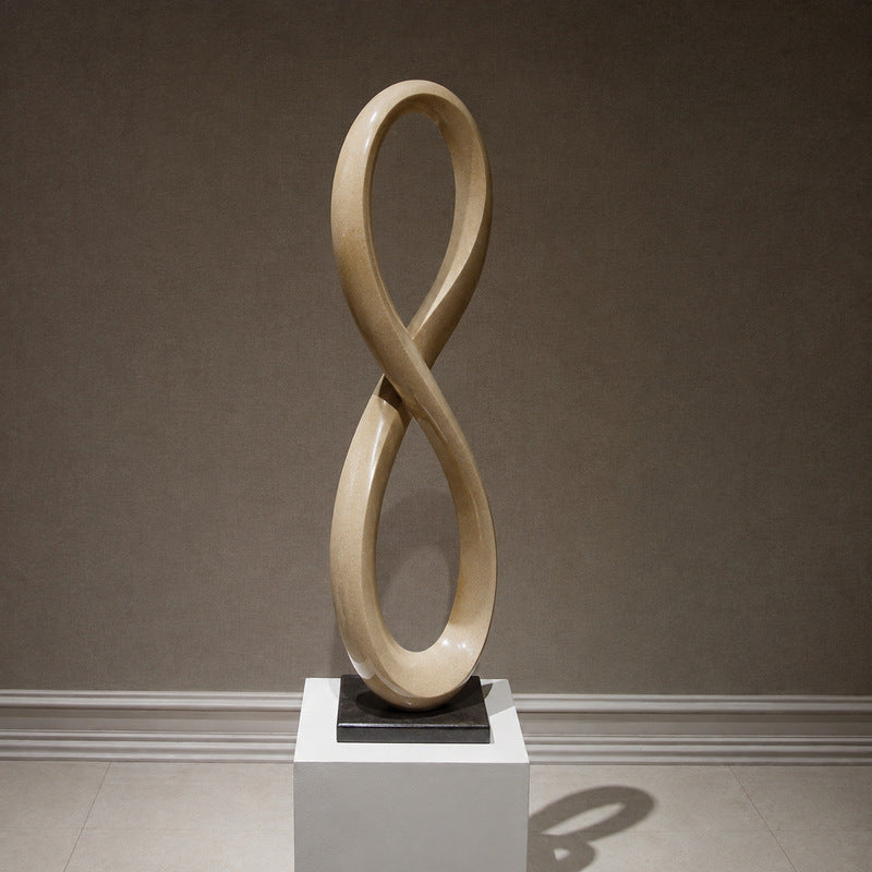 Abstract Decorative Loop Sculpture