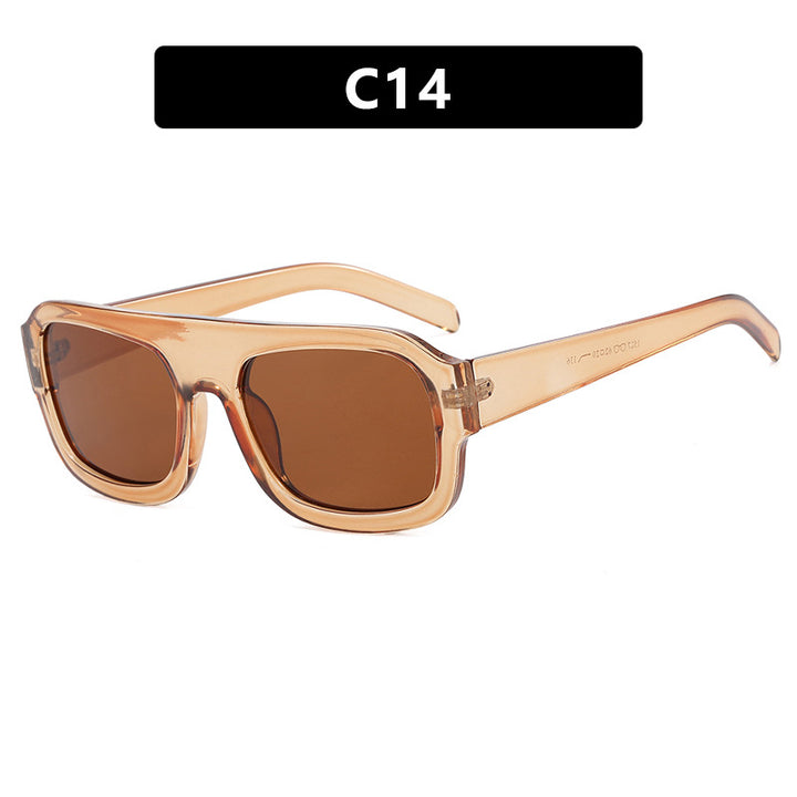 Ladies fashionable sunglasses in protective oversized format Bowlift