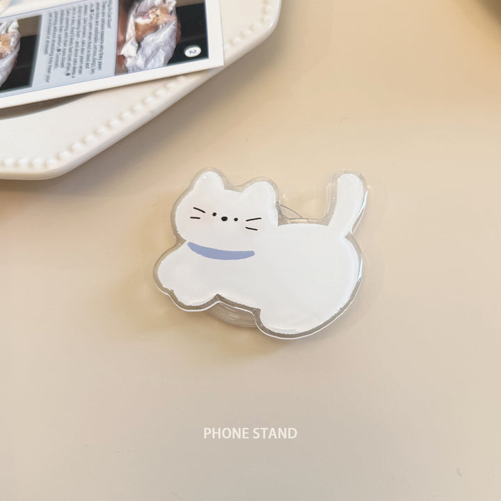 Playful Cat Smartphone Holder Bowlift