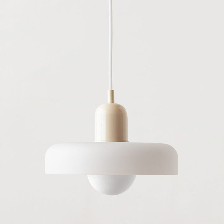 BowLift | Bauhaus Pendant Light made of Colored Glass