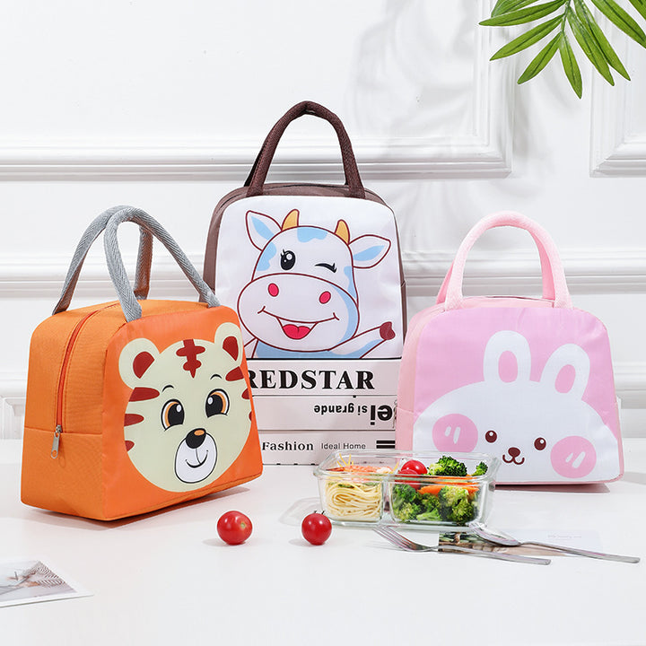 Insulated Fox-Themed Lunch Bag