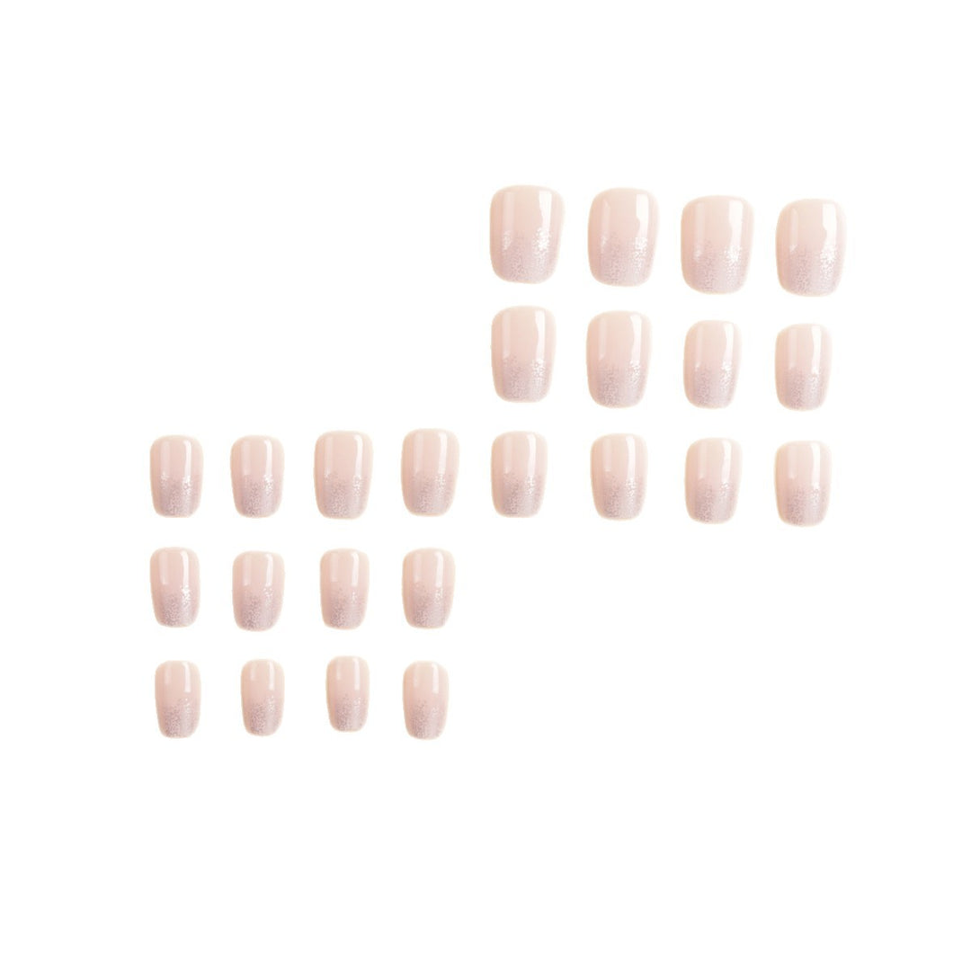Ombre Glossy Nail Extensions Bowlift