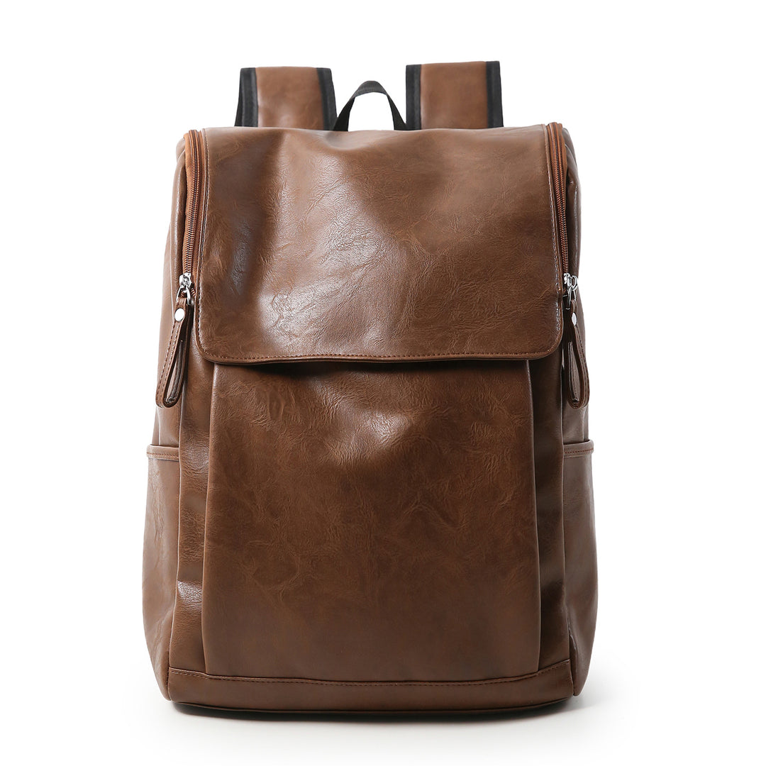 Fashionable Faux Leather Backpack