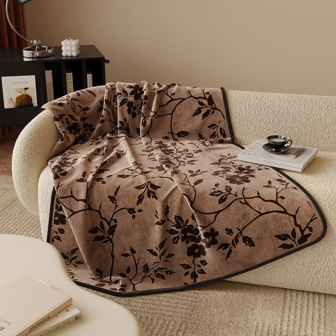 Cozy Textured Fleece Blanket