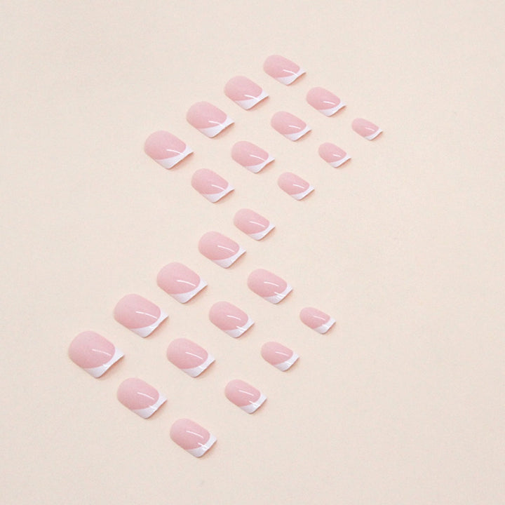 Elegant French Tip Nail Art Bowlift