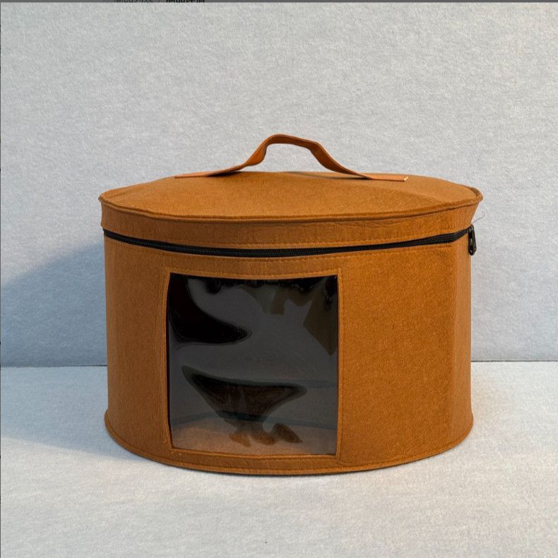 Practical storage basket with viewing window Bowlift
