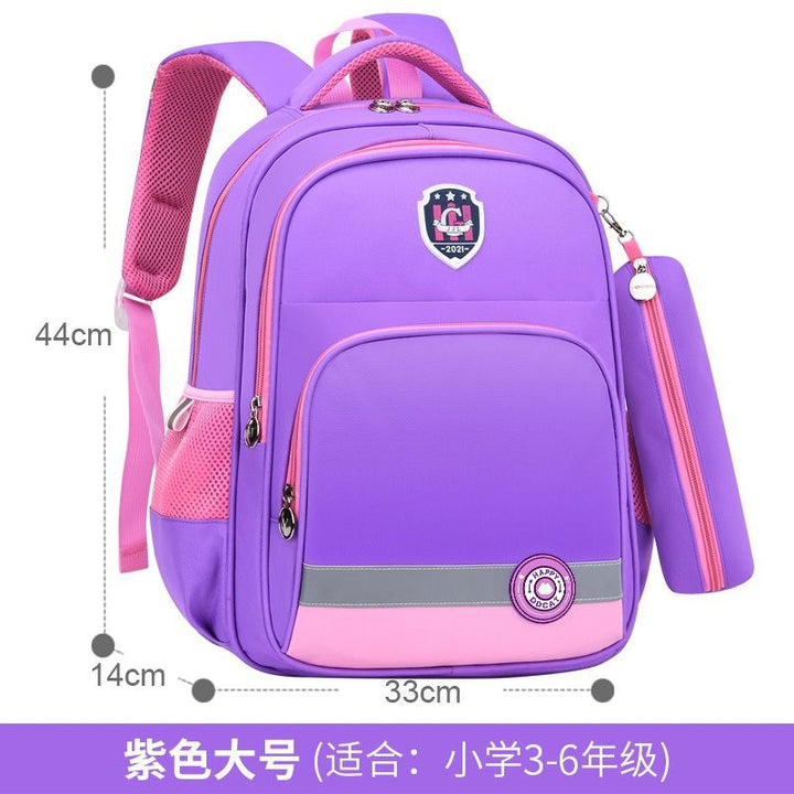 School backpack with ergonomic back support Bowlift