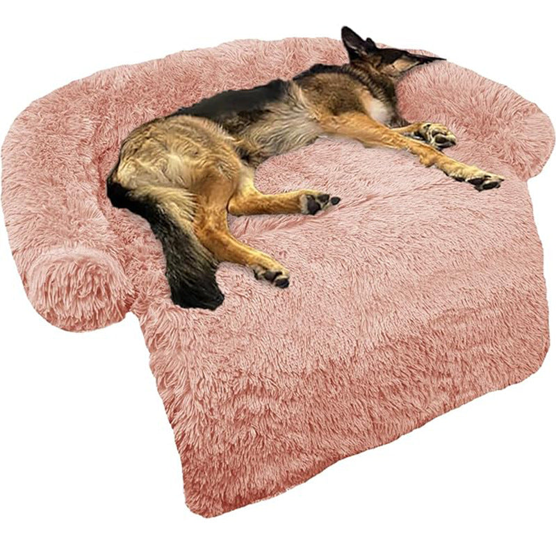 Plush  Lounge   Dog Bed