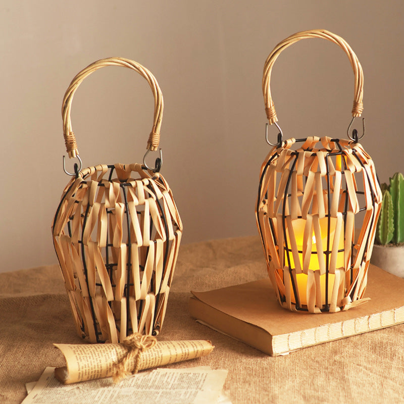 Handmade Basket Lamp Bowlift
