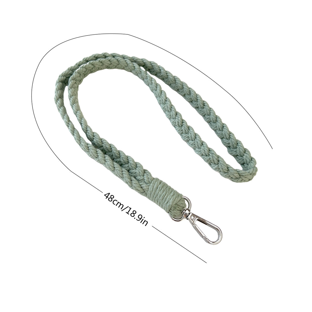 Braided Cotton Dog Leash Bowlift