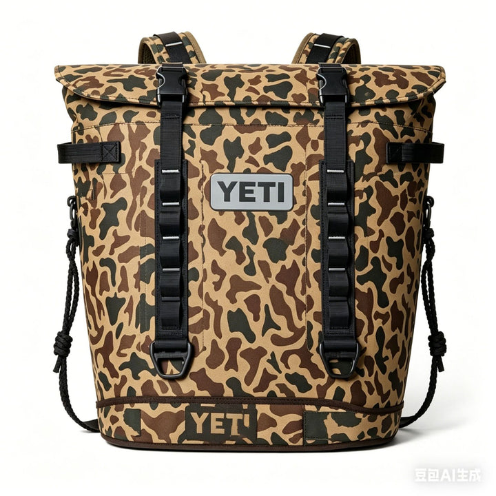 Unisex nan robust waterproof cooler backpack with roll closure and durable outer shell Bowlift