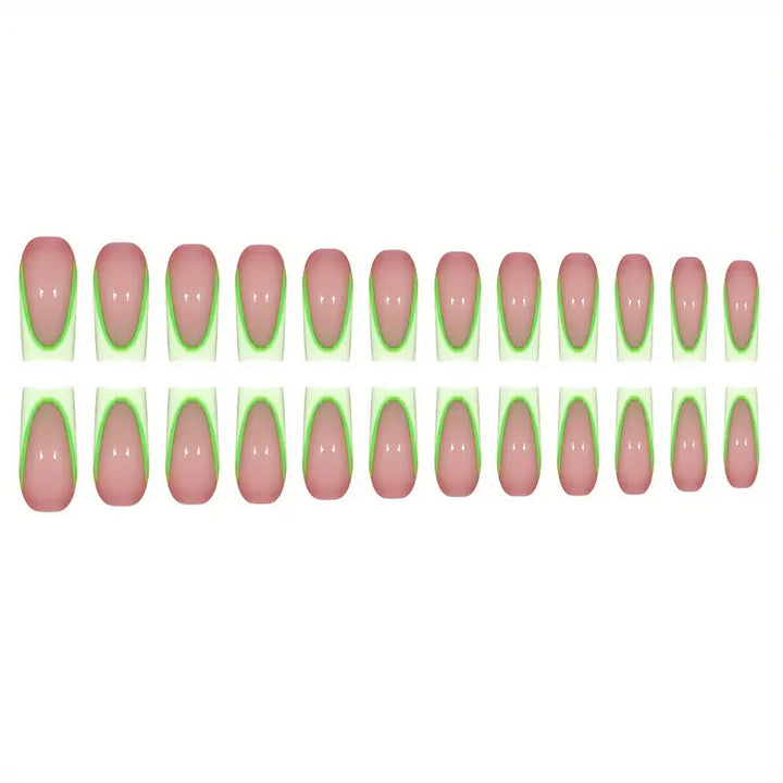 Chic Gradient Press-On Nails Bowlift