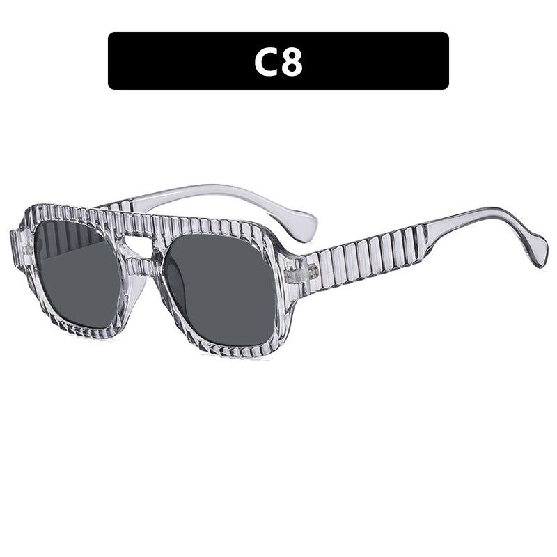 Women's geometric sunglasses with sophisticated structural design Bowlift