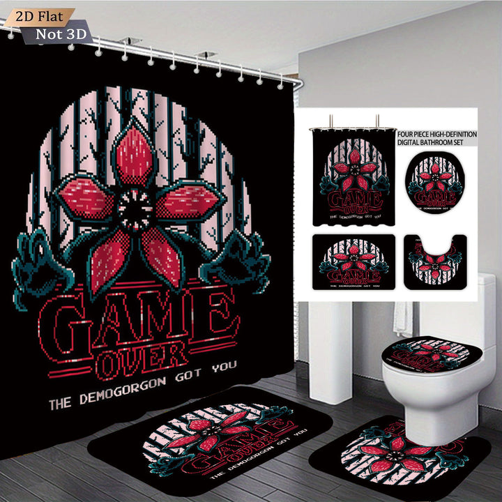 Stranger Things Adventure-Themed Digital Bathroom Set Bowlift