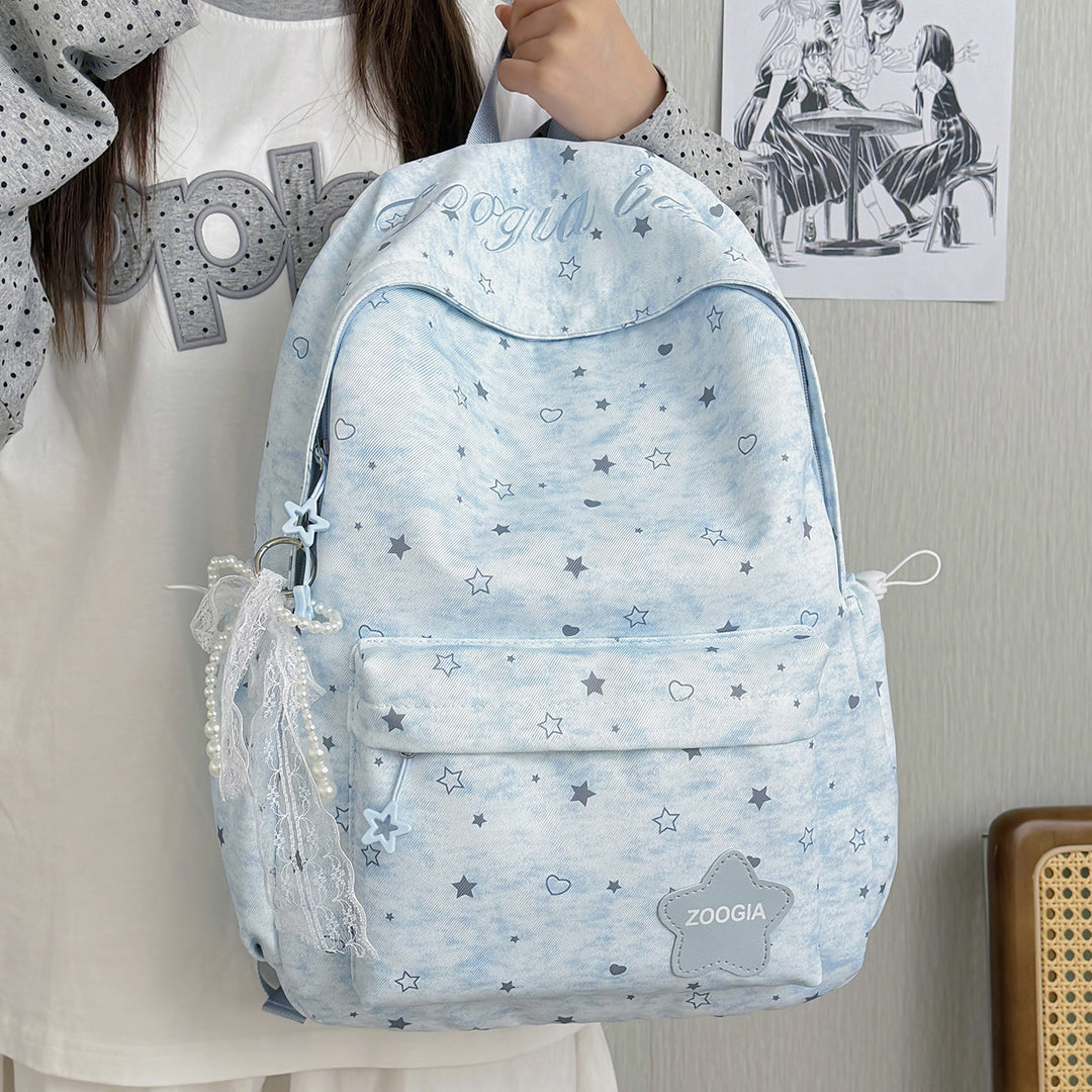 Cute Bunny-Ear Design School Backpack Bowlift