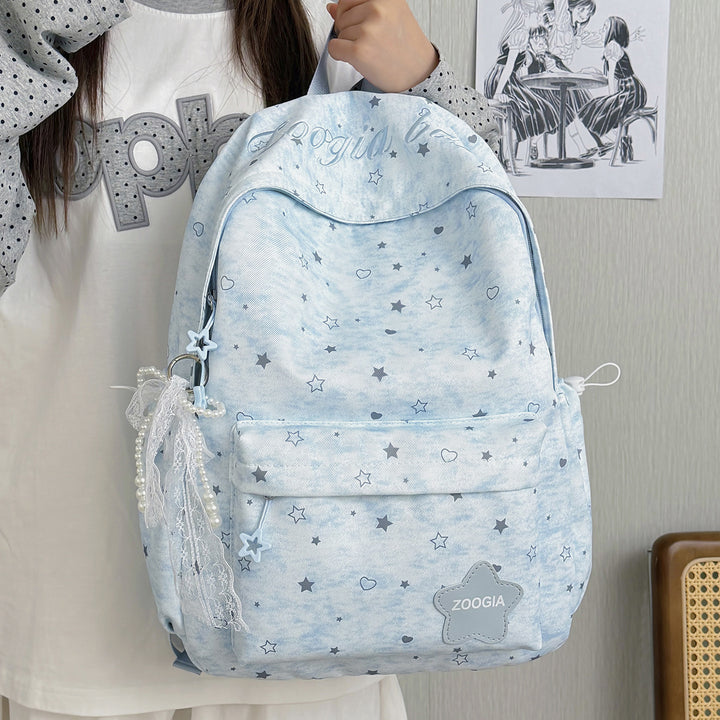 Cute Bunny-Ear Design School Backpack Bowlift
