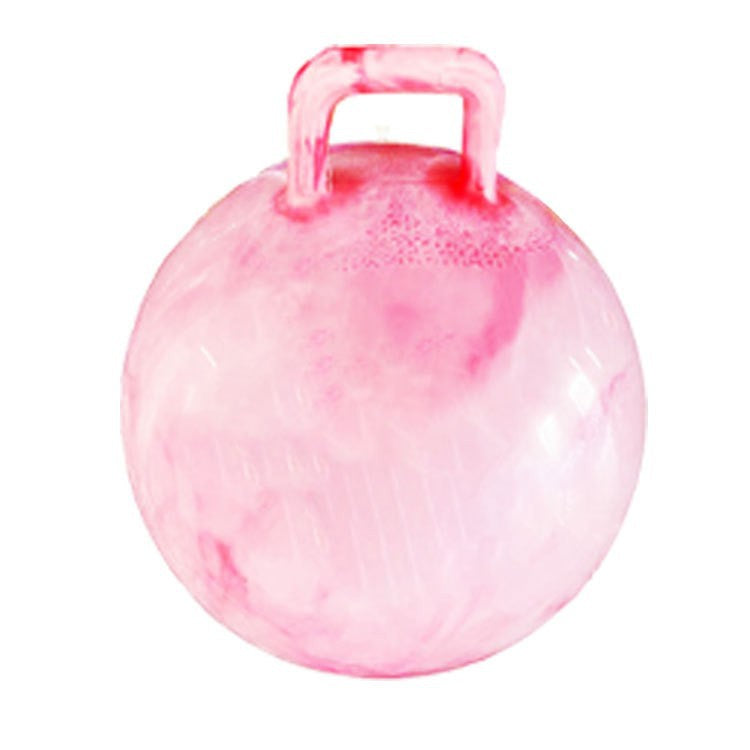 Unisex play ball with ergonomic carrying handle Bowlift
