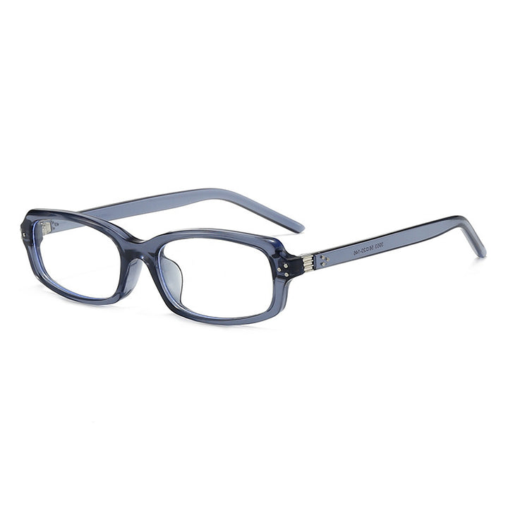 Retro-Inspired Rectangle Frame Glasses Bowlift