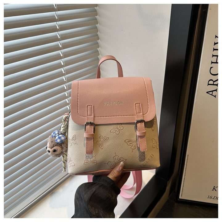 Stylish Butterfly Pattern Mini Backpack Bowlift