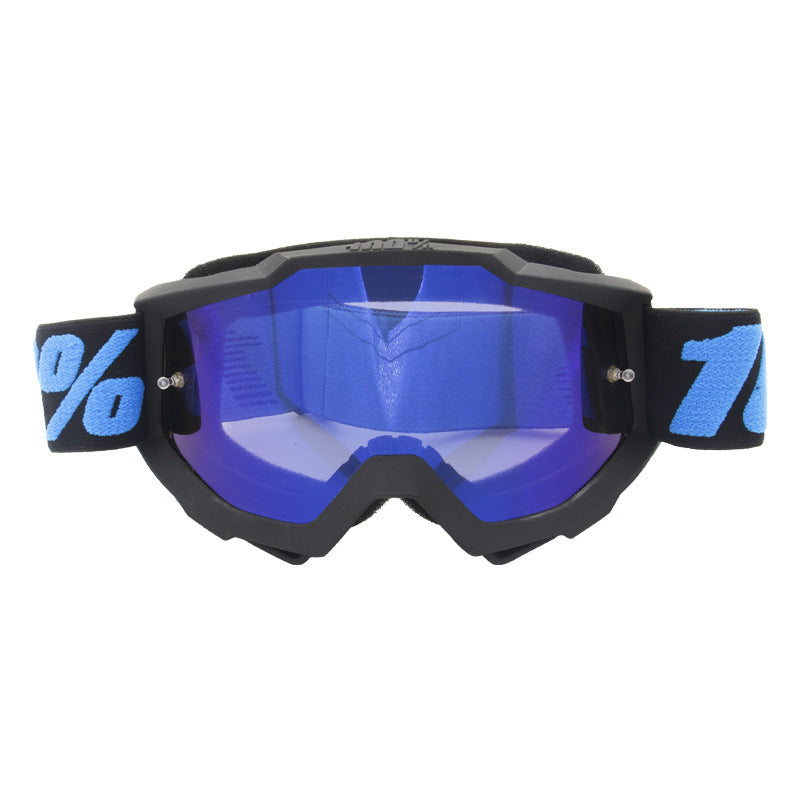 Impact resistant anti fog motocross goggles with OTG fit Bowlift