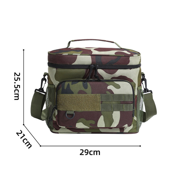 Insulated Camo Lunch Cooler Bag Bowlift