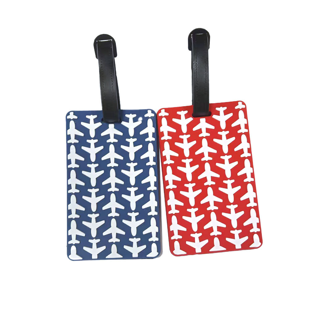 Unisex Luggage Tag with Creative Airplane Pattern Bowlift