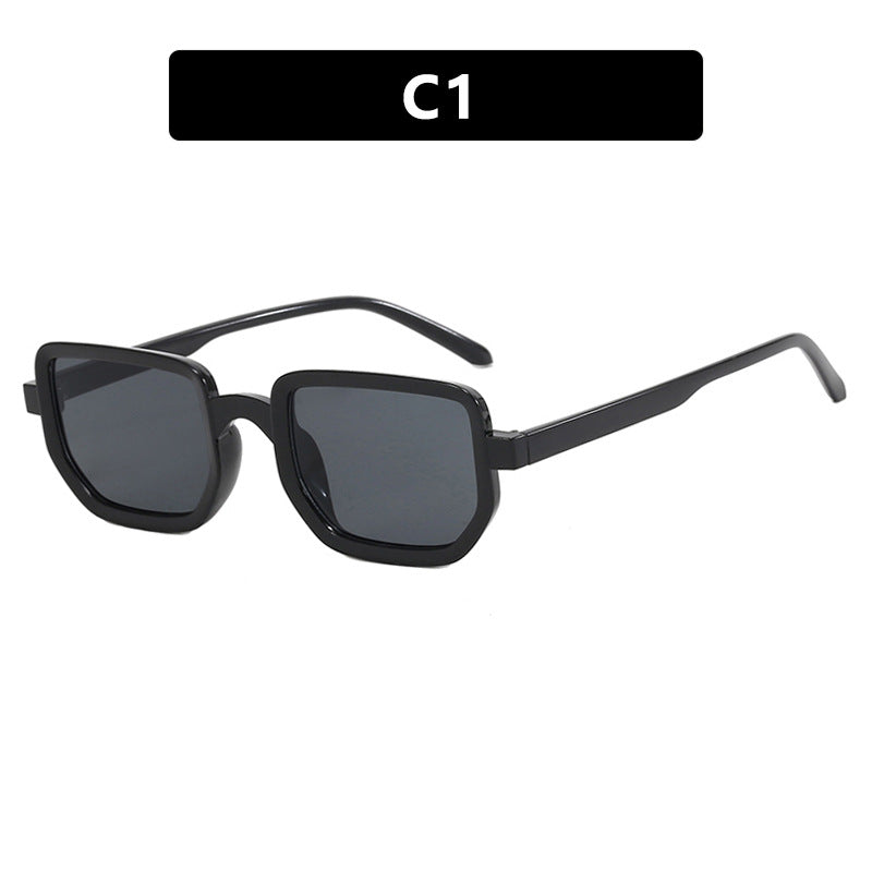 Women's geometric sunglasses with stylish frame and protective lenses Bowlift