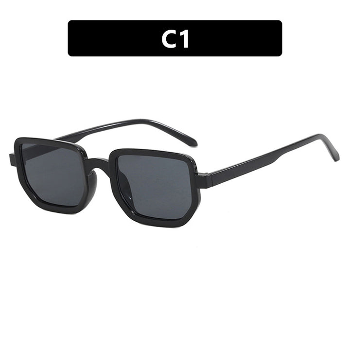 Women's geometric sunglasses with stylish frame and protective lenses Bowlift