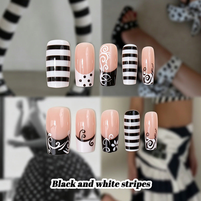 Chic Stylized Press-On Nail Tips Bowlift