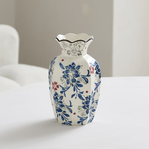 Elegant Ceramic Flower Vase Bowlift