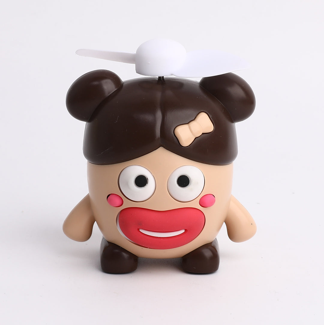 Unisex funny cooling mini fan Bowlift