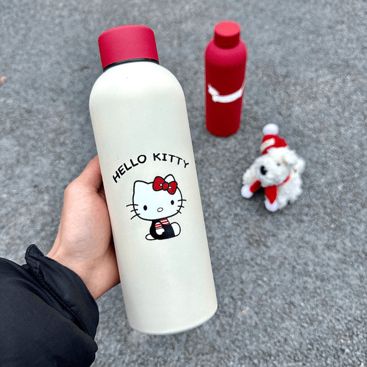 Women's Insulated Drinking Bottle with Original Hello Kitty Design Bowlift
