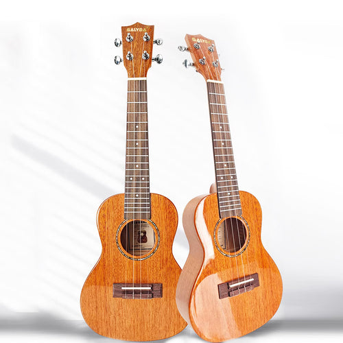 Premium Mahogany Body Ukulele Bowlift