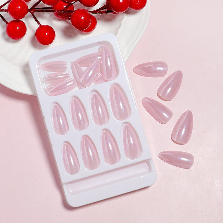 Glossy Faux Nail Set Bowlift