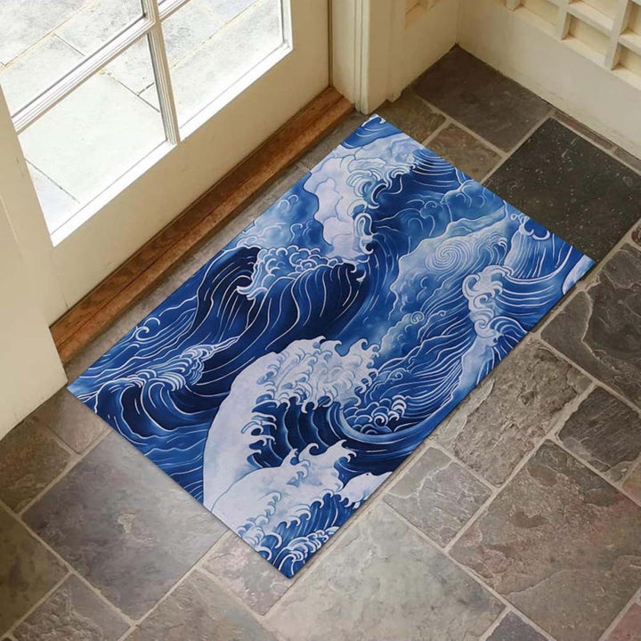 3D Geographical Design Floor Mat Bowlift