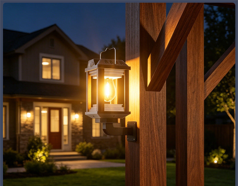 Outdoor Solar LED Lantern Bowlift