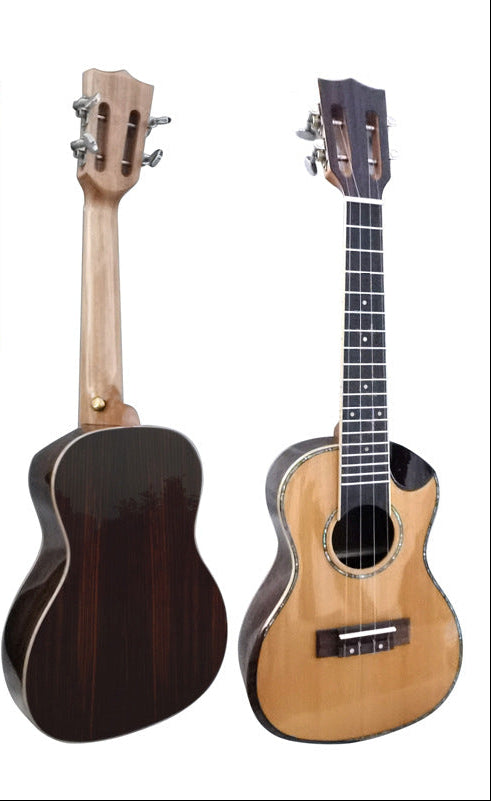 Premium Mahogany Ukulele with Smooth Finish Bowlift