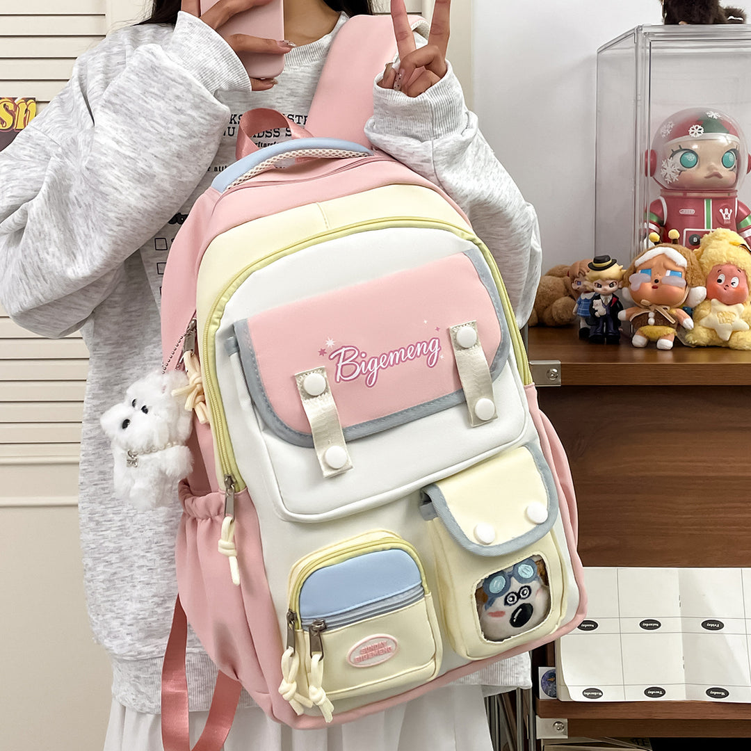 Versatile Multi-Pocket School Backpack Bowlift
