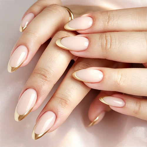 Premium Glossy Gel Nail Extensions Bowlift