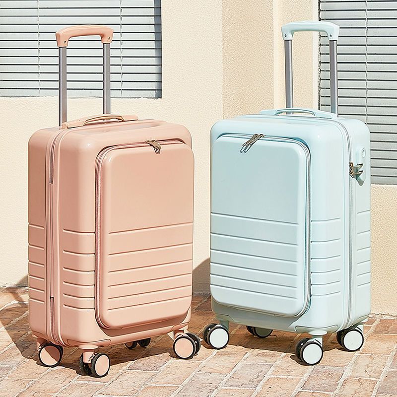 Stylish Hard-Shell Rolling Suitcase Bowlift