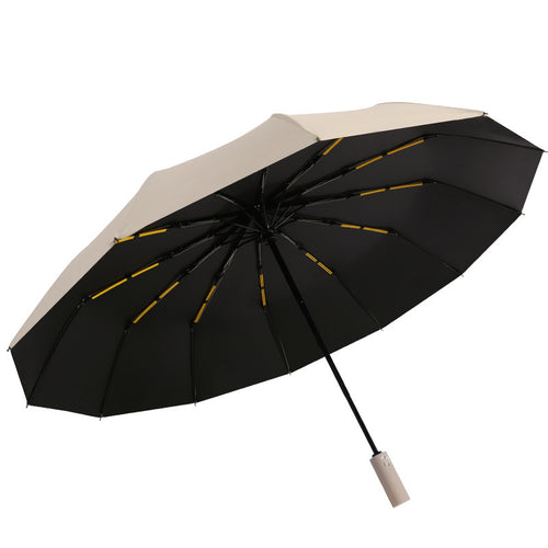 Ladies Premium Folding Umbrella with two functional usage options Bowlift