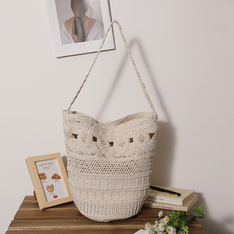 Hand-crocheted cotton bag Bowlift