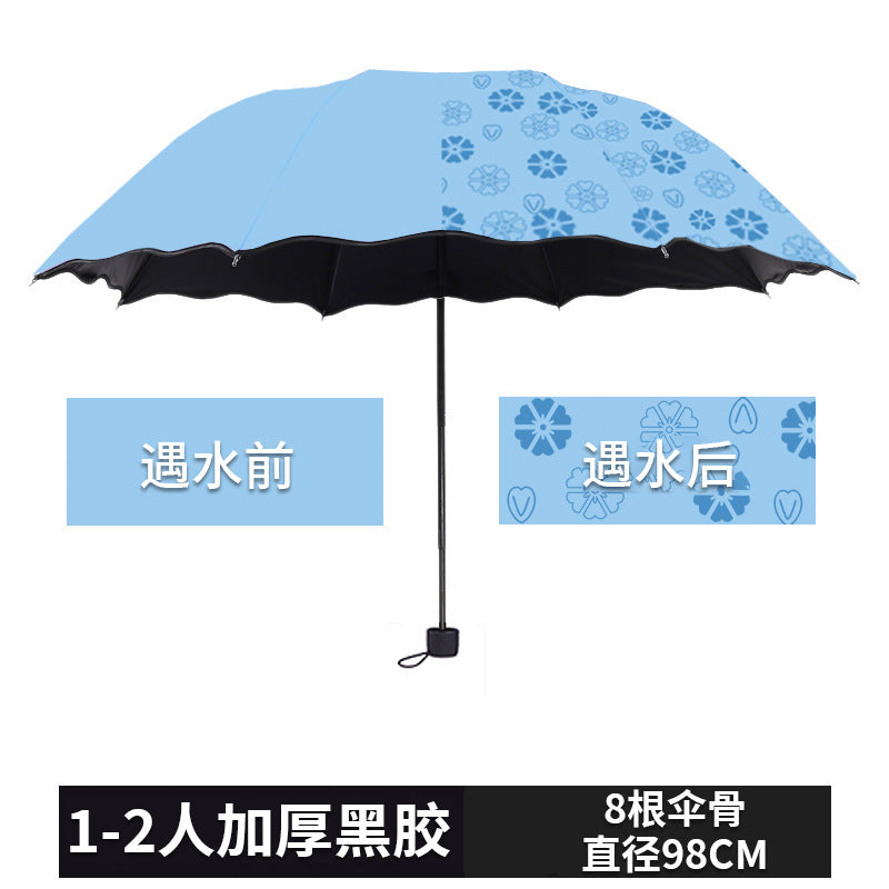 Ladies Weatherproof Umbrella with UV Protection Bowlift