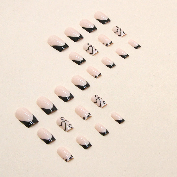 Heart-Inspired Press-On Nail Designs Bowlift