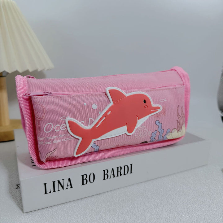 Cute Dolphin Design Pencil Case Bowlift