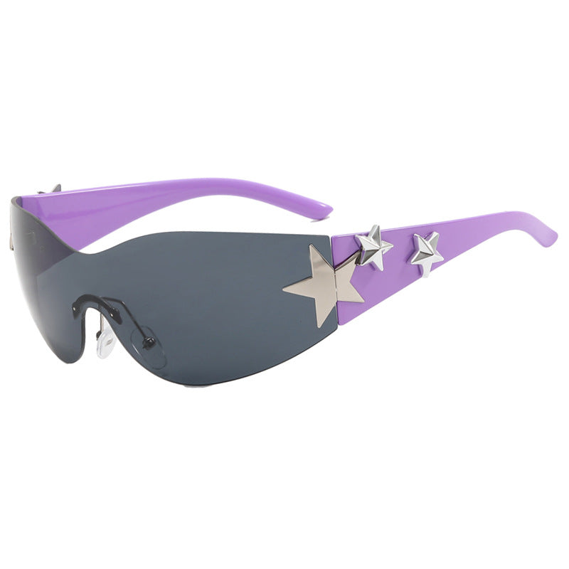 Women's trendy sunglasses with unique star design Bowlift