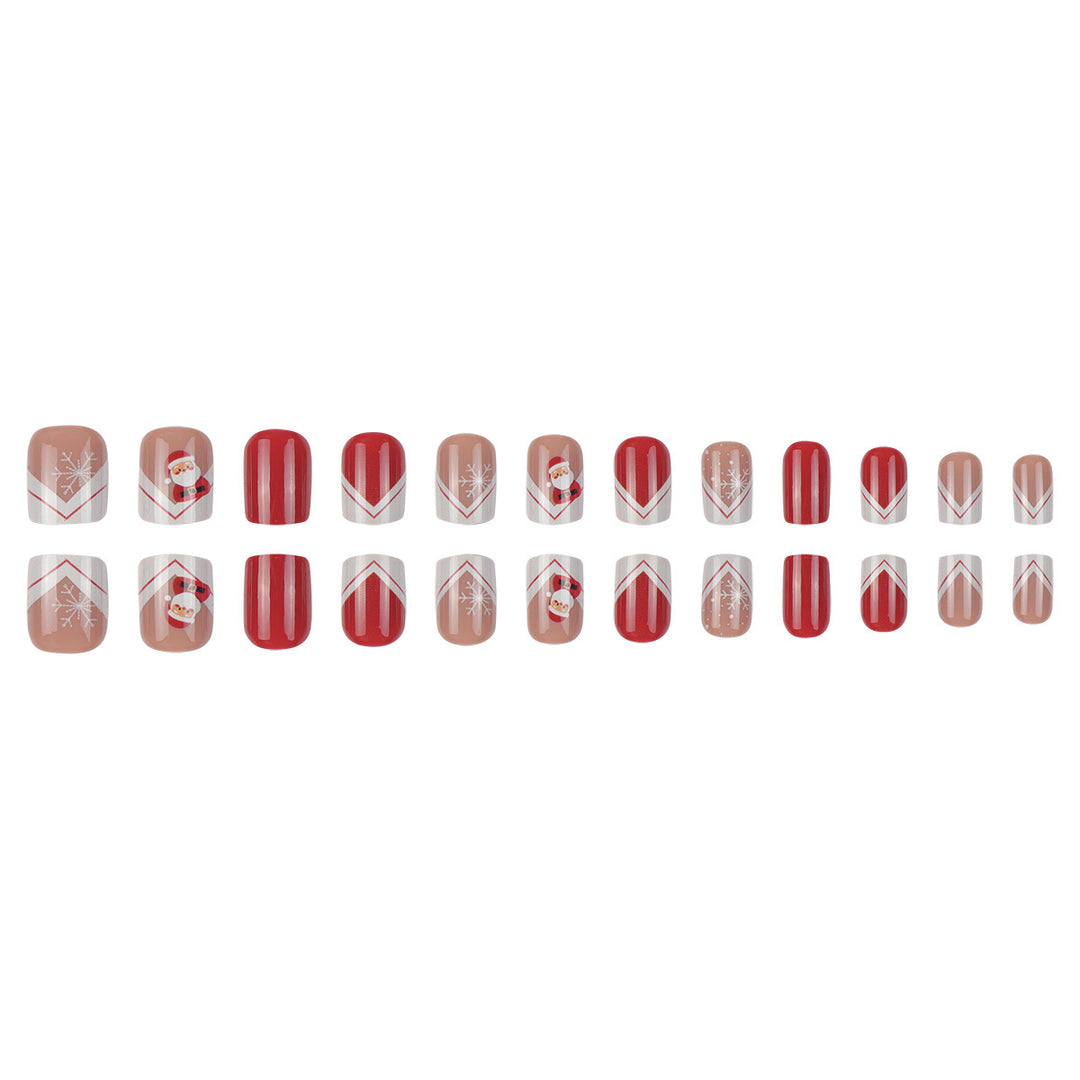 Holiday-Themed Press-On Nails Bowlift