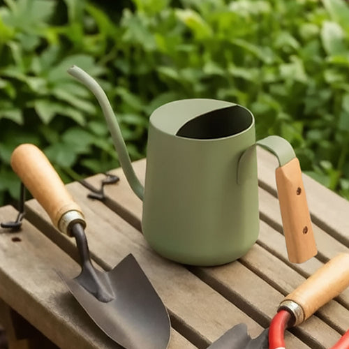 Elegant Stainless Steel Watering Can