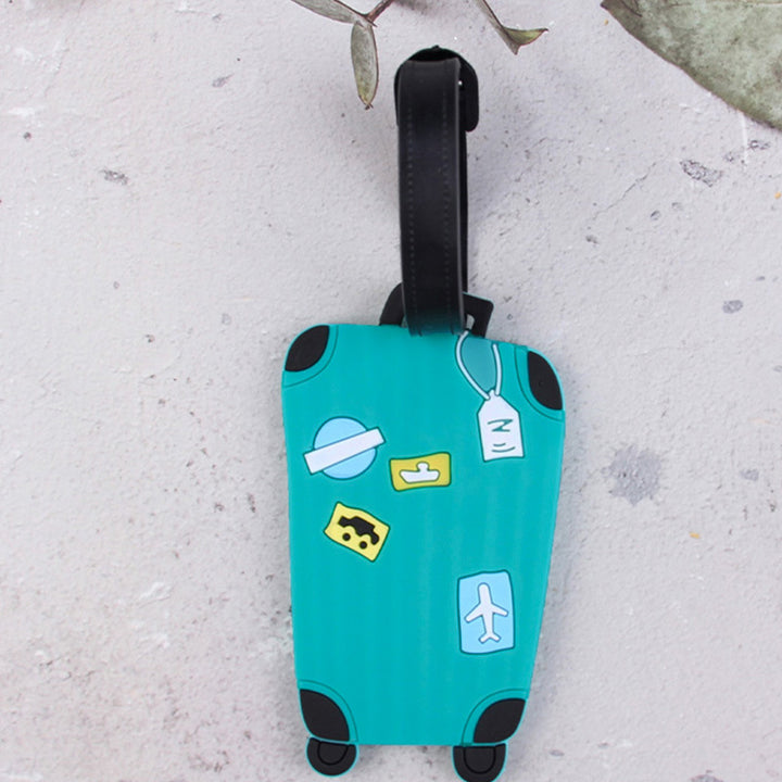 Playful Luggage Identifier Bowlift