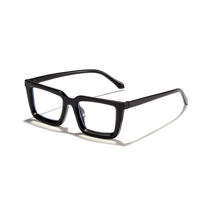 Women's modern square sunglasses with mirrored lenses Bowlift